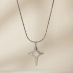 Four pointed star necklace - Image 6