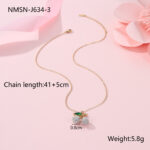 Nora Gold Cherry Delicate necklace - Image 5