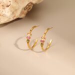 Stella Geometric colored delicate necklace - Image 5