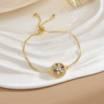 Petal Shine Spin Bracelet