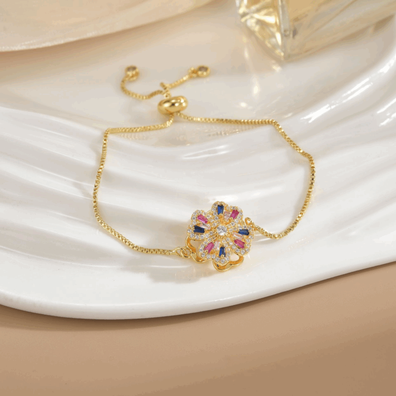 Petal Shine Spin Bracelet