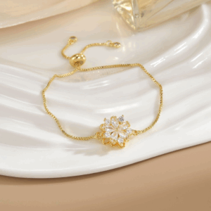 Petal Shine Spin Bracelet