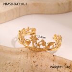 Eva Gold Ocean Wind Delicate Bracelet - Image 3