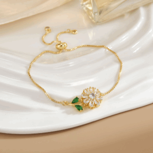 Sunlit Bloom Spin Bracelet