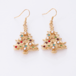 Twinkling Christmas Tree Earrings