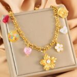 Flower necklace