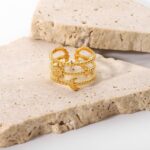 Star Moon Opening Ring