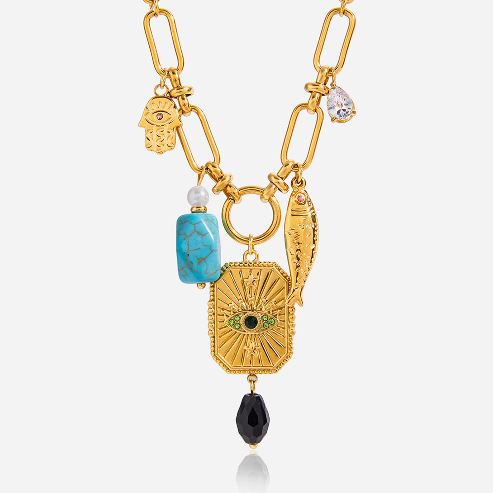 主图-01 Devil's Eye Necklace - Image 1