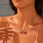 Nora Gold Cherry Delicate necklace