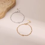 Double-chain Starburst  Bracelet - Image 5